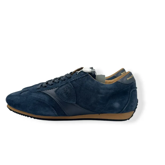 Sneakers Uomo Philippe Model Planche in Camoscio Blu art. PNLU D011, foto 3 di 5