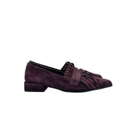 Mocassino Bruno Premi in Camoscio Bordeaux H 3 cm Art. BO0105X
