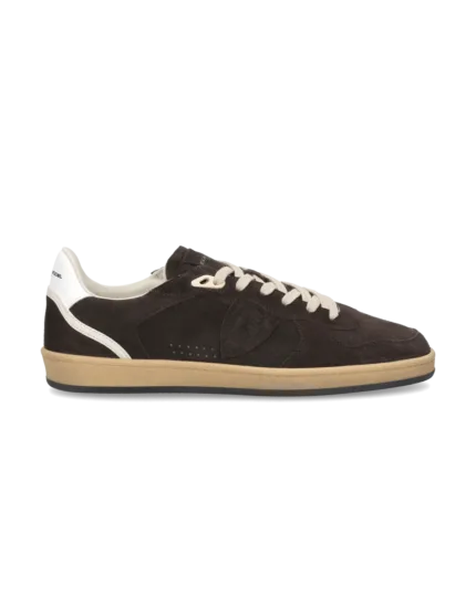 Sneakers Uomo Philippe Model PGAL in Camoscio Marrone Spoiler Bianco art. PGLU D004