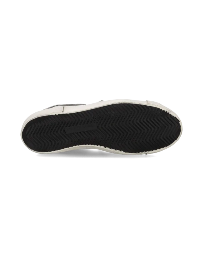 Sneakers Uomo Philippe Model Paris Prsx in Camoscio Grigio Spolier Nude art. PRLU XS24, foto 5 di 5