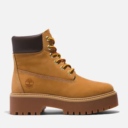 Stivale Impermeabile Timberland con Plateau Stone Street 6-Inch da Donna in giallo Art TB1A5RJD231
