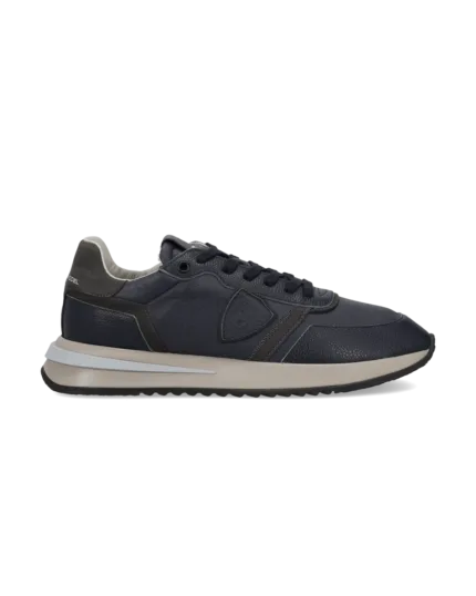 Sneakers Uomo Philippe Model  Paris Tropez 2.1 in Pelle Blu art. TYLU V006