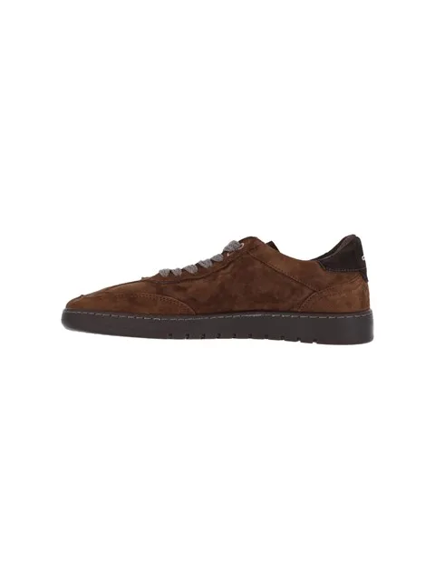 Sneakers Uomo Piumha In Camoscio Testa di Moro art. PHU021 561 DARK BROWN, foto 3 di 5