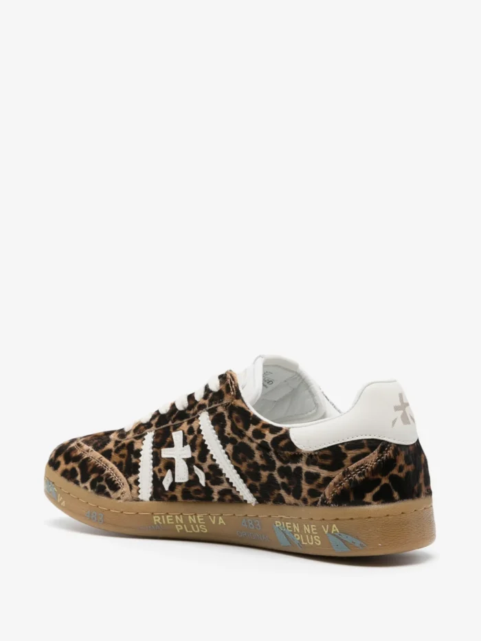 Sneakers Premiata Donna in Cavallino Animalier art. Bonnied 8582, foto 3 di 4