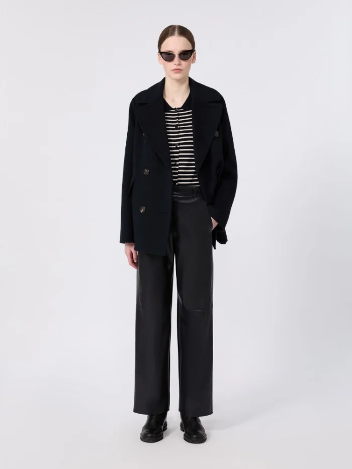 Caban 'S MaxMara in lana Blu notte Art. CAMILLA, foto 4 di 4