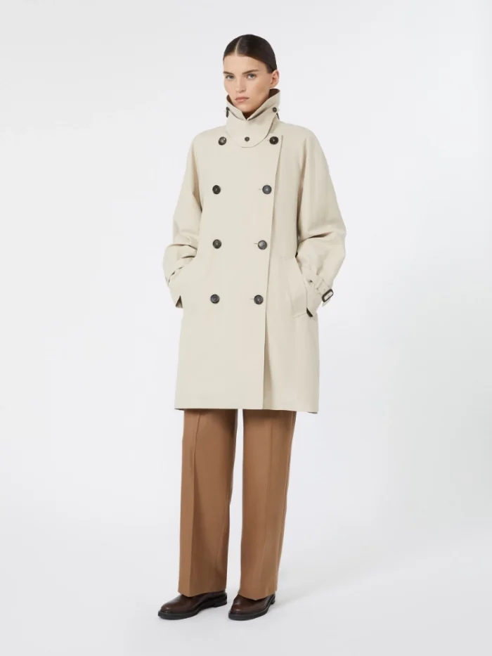 Pantalone regular fit 'S MaxMara in lana Cammello Art. COTTAGE, foto 4 di 4