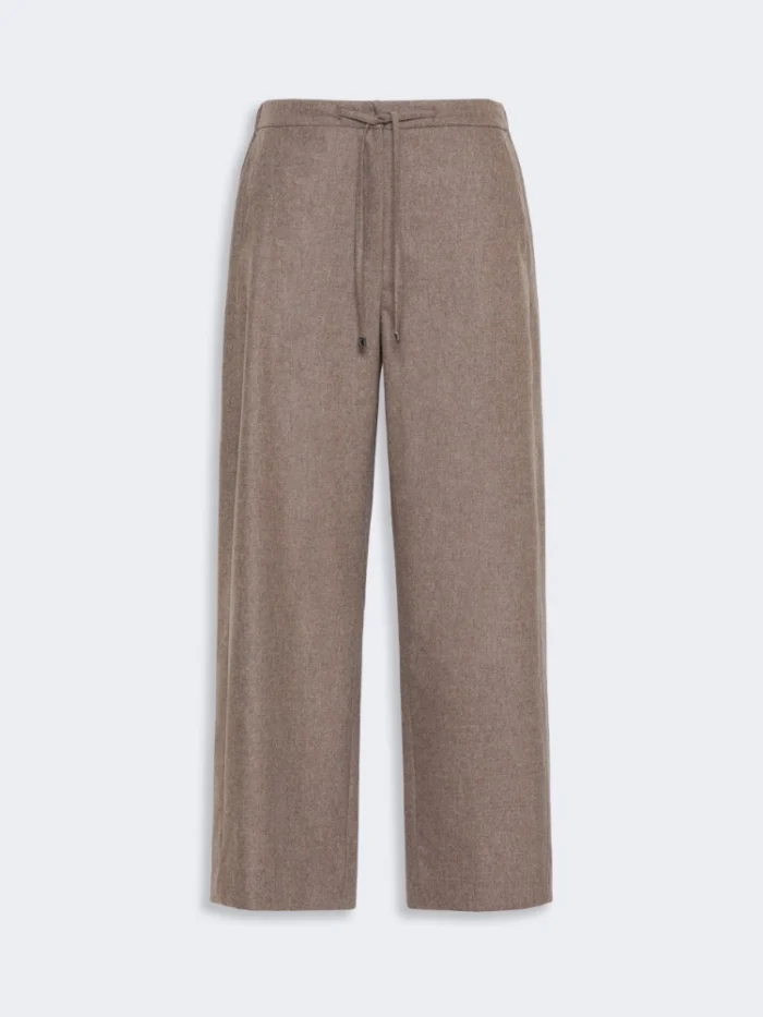 Pantalone jogging 'S MaxMara in lana stretch Tortora Art. FLORIA, foto 1 di 5