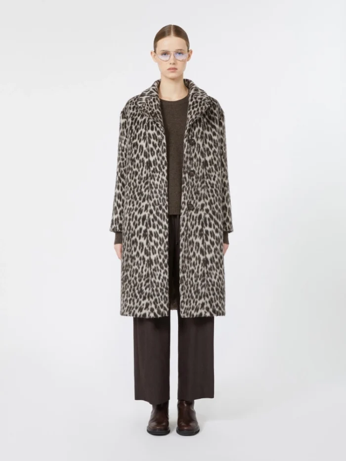 Pantalone jogging 'S MaxMara in lana stretch Marrone Art. FLORIA, foto 4 di 4