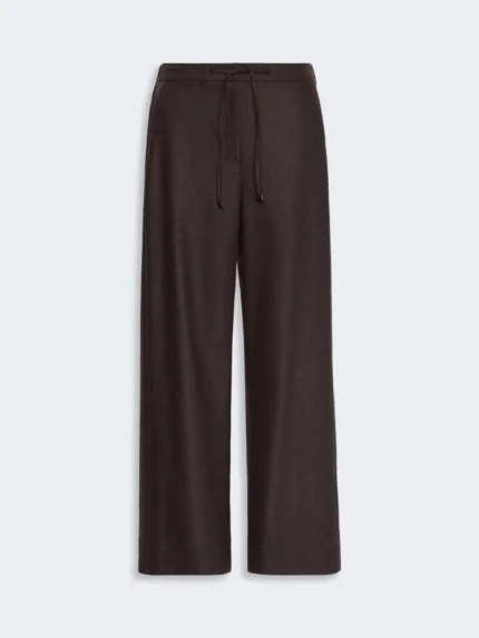 Pantalone jogging 'S MaxMara in lana stretch Marrone Art. FLORIA
