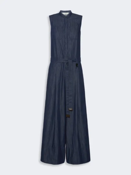 Tuta in denim 'S MaxMara di cotone Blu notte Art. ANGEL