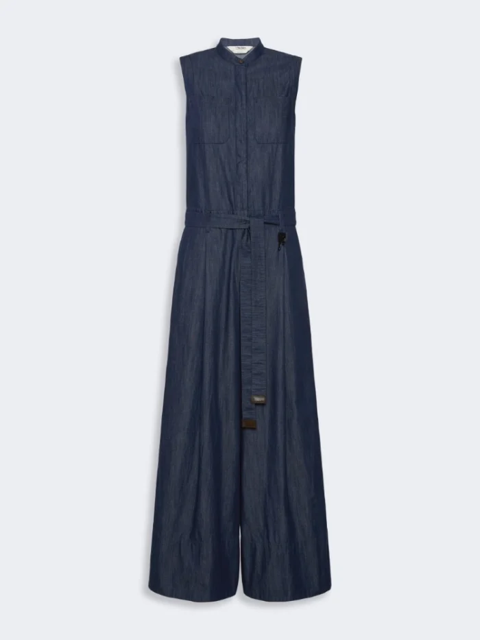 Tuta in denim 'S MaxMara di cotone Blu notte Art. ANGEL, foto 1 di 5