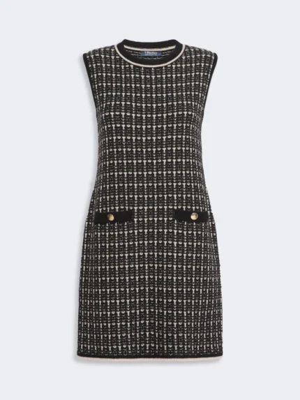 Abito 'S MaxMara in lana e cachemire jacquard Art. DIVA