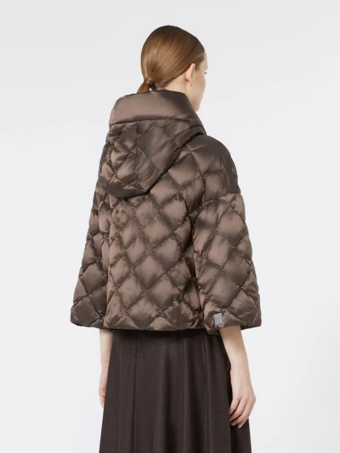 Imbottito a cappa Max Mara The Cube cin tela cangiante antigoccia Bronze Art. SISOFT, foto 4 di 4