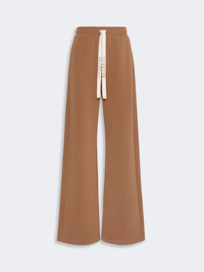Pantalone ampio 'S Max Mara in jersey double Cammello Art. BALI, foto 1 di 4