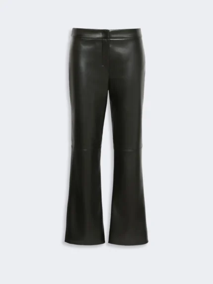 Pantalone slim fit 'S Max Mara in jersey spalmato Nero Art. SUBLIME
