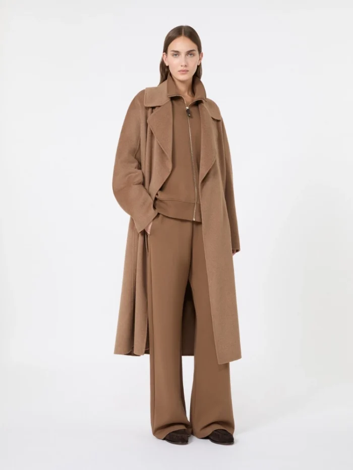 Felpa in jersey 'S Max Mara di cotone tecnico Cammello Art. CAREZZA, foto 2 di 5