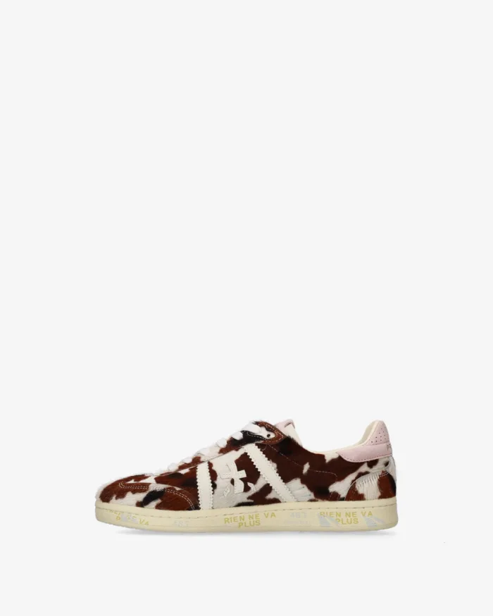 Sneakers Premiata Donna in Cavallino Muccato art. Bonnied 8577, foto 3 di 5