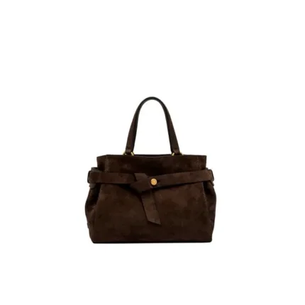 Borsa a a Mano Gianni Chiarini In Camoscio Testa di Moro art. Miranda Moka