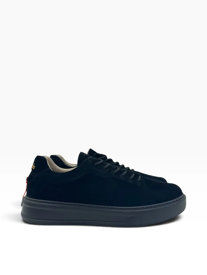 Sneakers Uomo Barracuda Phoenix in Camoscio Nero e Fondo Nero art. BU3510A V2693 Suede Nero, foto 1 di 4
