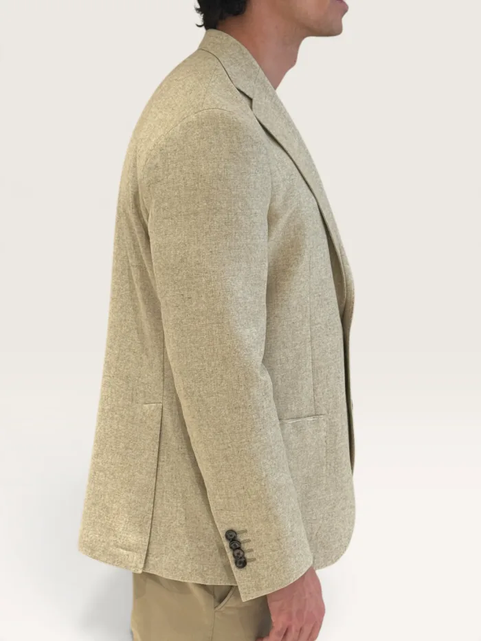 Giacca Latorre Beige in Lana Drop 4 Art. F44 QK0454/400, foto 2 di 3