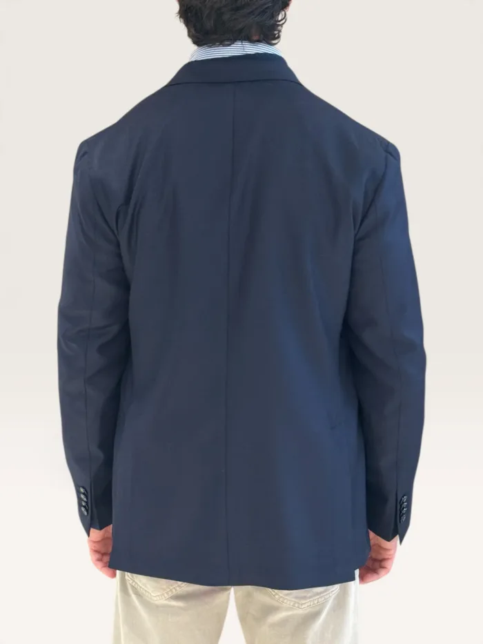 Giacca Latorre Blu Notte in Tessuto Loro Piana Australis Drop 4 Art. F44 UK0655/100, foto 3 di 3