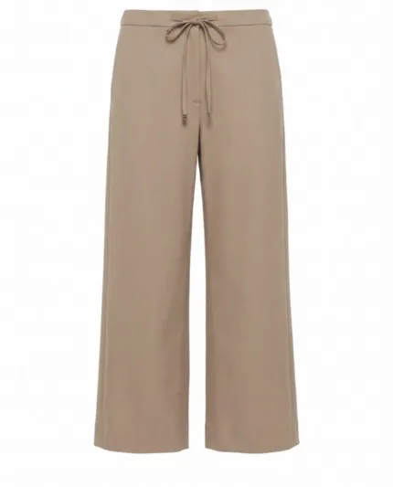 Pantalone 'S MaxMara in lana stretch Albino Naturale Art. FLORIA