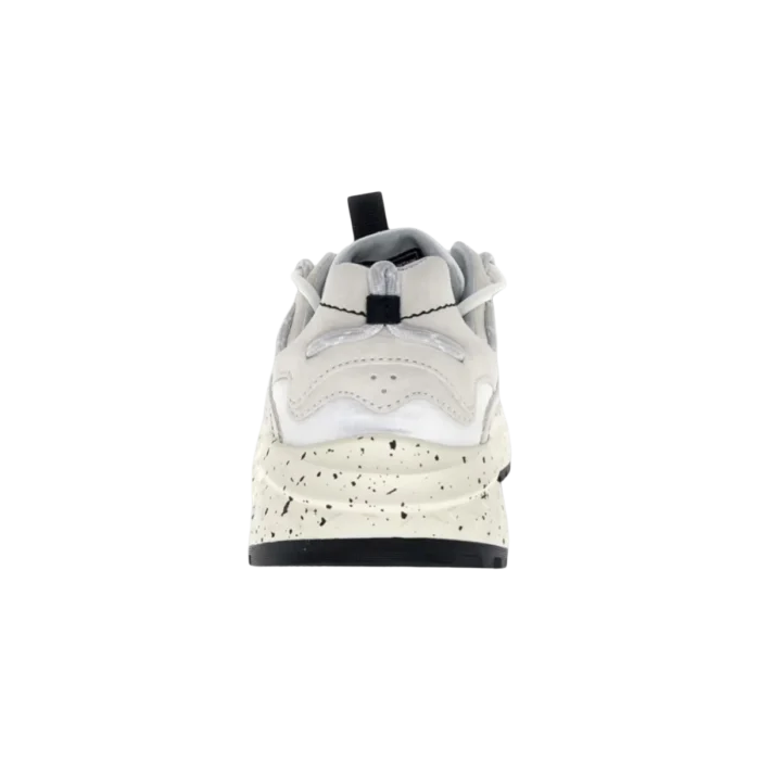 Sneakers Flower Mountain Uomo in Camoscio e Nylon Bianco art. Yamabushi Uni 0E07 Cream-off White-Black, foto 4 di 5
