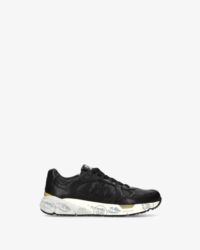 Sneakers Premiata Uomo Tomaia in Pelle Nera art.  Mase25 8420, foto 1 di 5