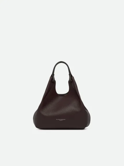 Borsa a Mano Media con Tracolla Gianni Chiarini In Pelle Testa di Moro art. Dua Espresso