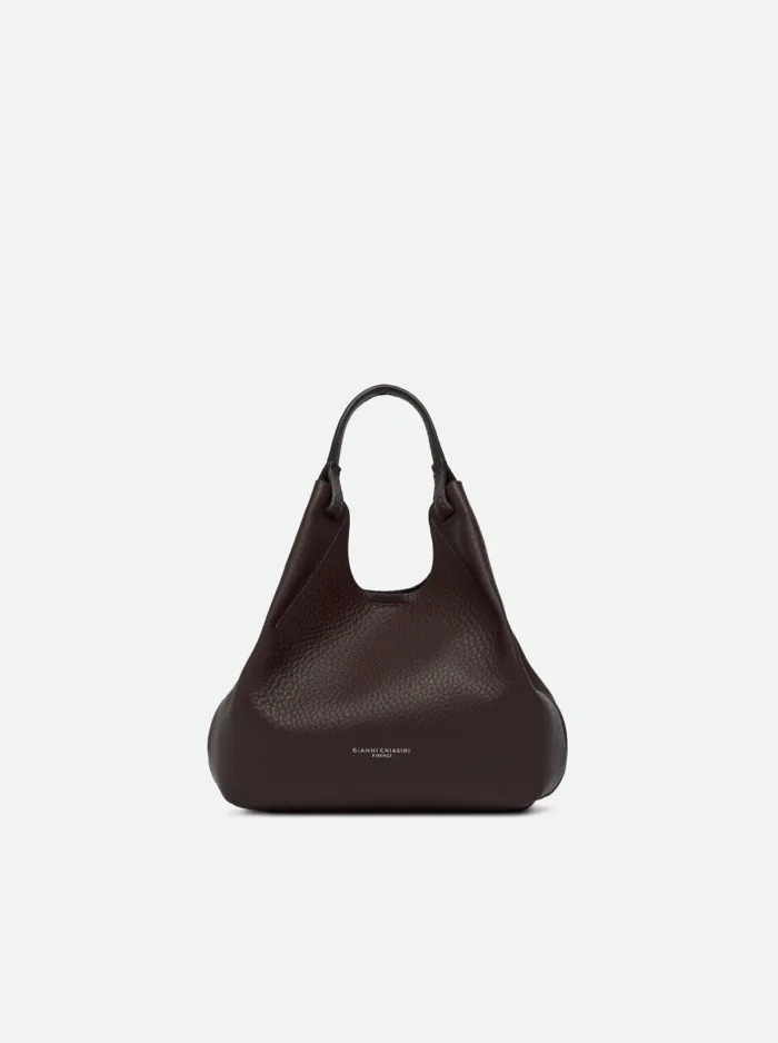 Borsa a Mano Media con Tracolla Gianni Chiarini In Pelle Testa di Moro art. Dua Espresso, foto 1 di 4