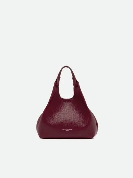 Borsa a Mano Media con Tracolla Gianni Chiarini In Pelle Bordeaux art. Dua Antique Ruby