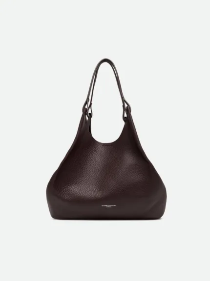 Borsa a Spalla Grande Gianni Chiarini In Pelle Testa di Moro art. Dua Espresso