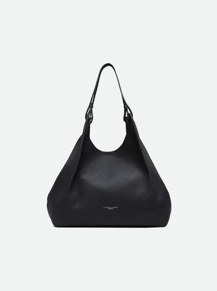 Borsa a Spalla Grande Gianni Chiarini In Pelle Blu art. Dua Notturno, foto 1 di 4