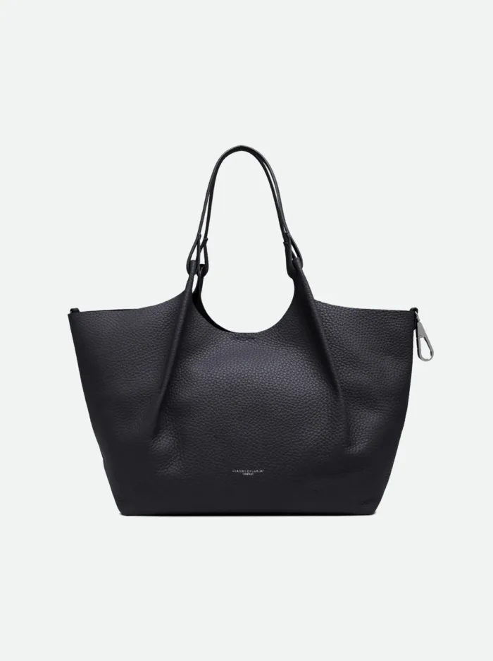 Borsa a Spalla Grande Gianni Chiarini In Pelle Blu art. Dua Notturno, foto 3 di 4