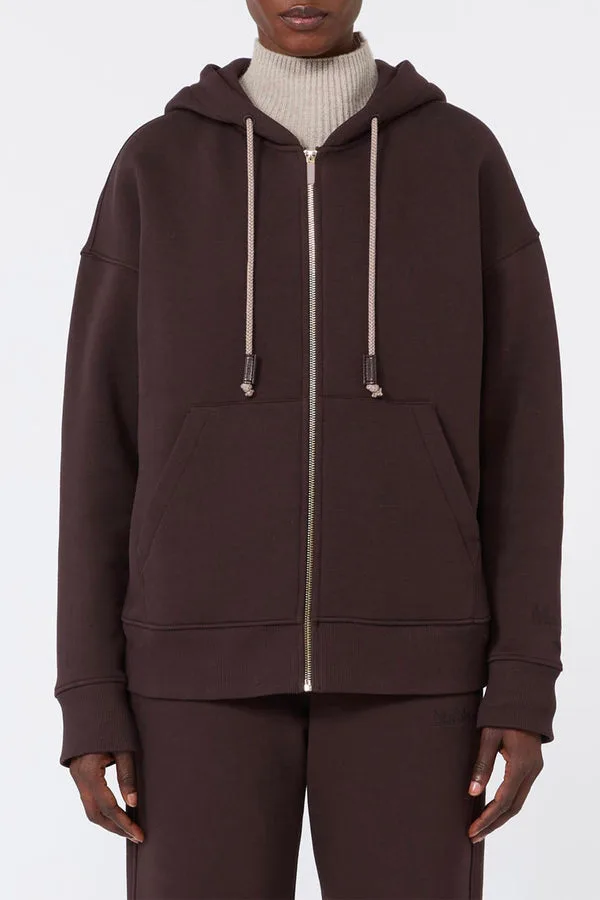 FeLpa garzata 'S Max Mara con cerniera Marrone Art. GENTILE, foto 2 di 5