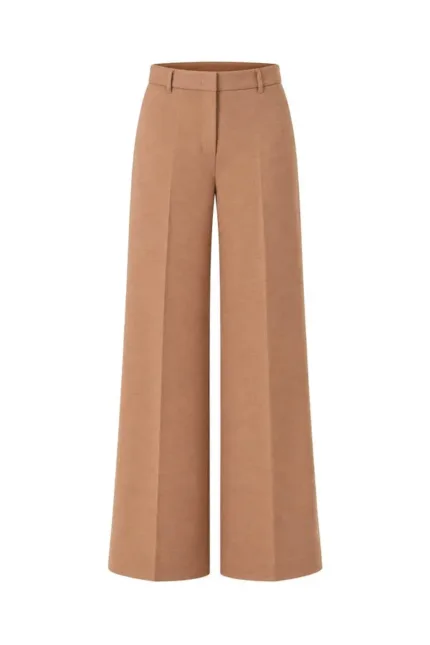 Pantalone 'S Max Mara in jersey Cammello Art. EUFORIA