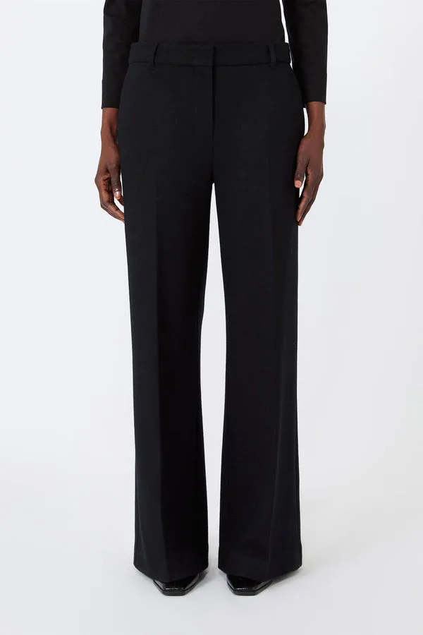 Pantalone 'S Max Mara in jersey Nero Art. EUFORIA, foto 2 di 4