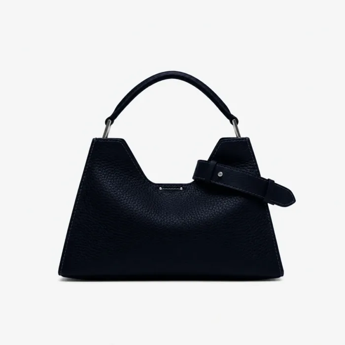 Borsa a Mano Media con Tracolla Gianni Chiarini In Pelle Blu Notte art. Aurora Notturno, foto 1 di 2