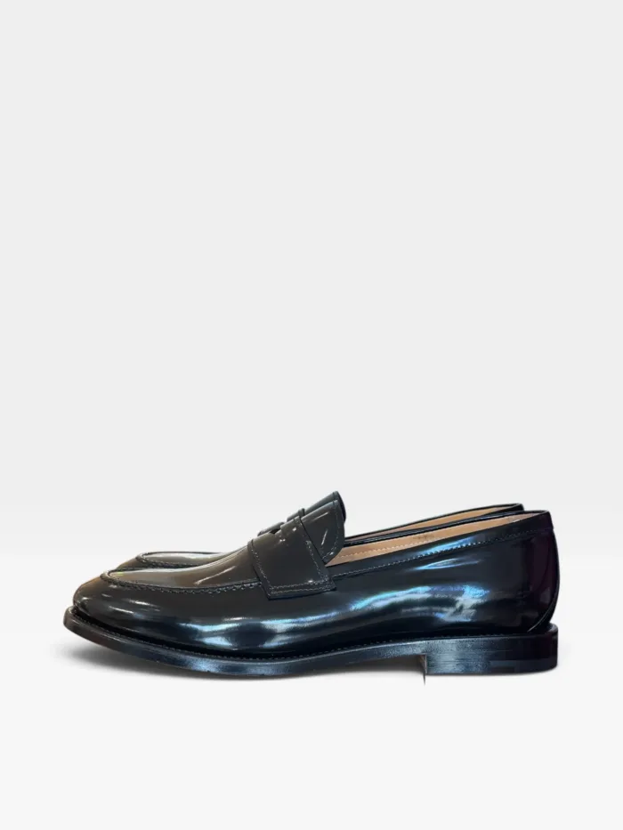 Mocassino Premiata Uomo in Pelle Spazzolata Nera art. 32507 Lymar Nero, foto 3 di 4