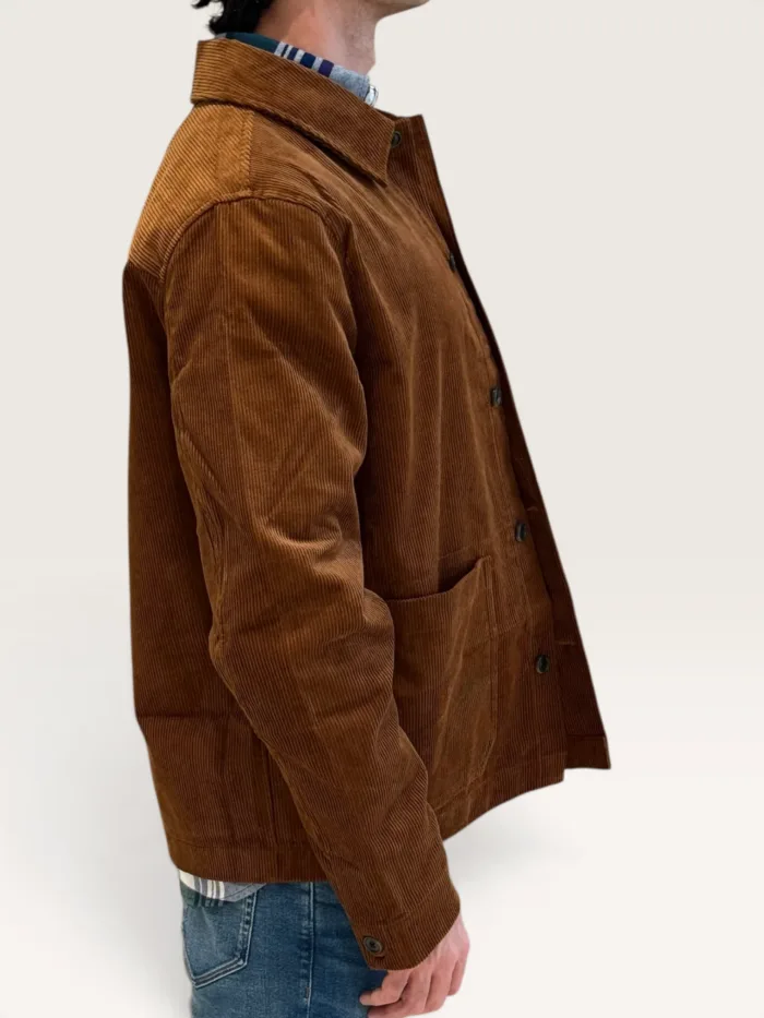 Giacca Uomo Tommy Hilfiger in Velluto a coste color Cognac cod. MW0MW44615 0HD, foto 2 di 3