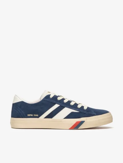 Sneakers PRO-KEDS 1949 Uomo In Camoscio Blu e Avorio art. Royal Classic Blue/Ivory