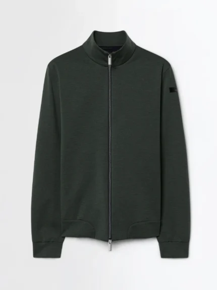 Felpa Uomo RRD Surflex Winter Light Zip Fleece Verde Art. W26171 Col 20M